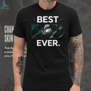 Philadelphia Eagles Best Dad Ever Camo Pattern Sports Fan Men T Shirt