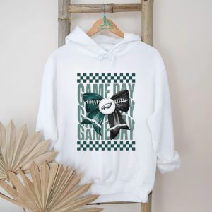 Philadelphia Eagles Game Day Football Bow Coquette 2026 Vintage Style Fans Women T Shirt