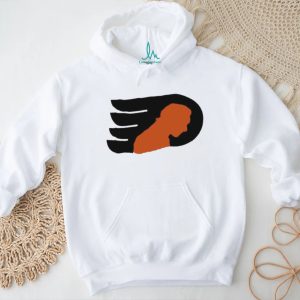 Philadelphia Flyers Hockey Orange Silhouette Logo Vintage Distressed Fan Men Women T Shirt