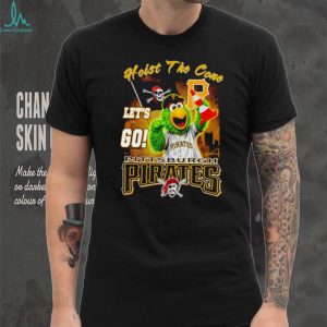 Pittsburgh Pirates Pirate Parrot “Hoist The Cone” Let’s Go Baseball T Shirt Pittsburgh Pirates Pirate Parrot “Hoist The Cone” Let’s Go Baseball T Shirt