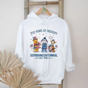 Pooh Eeyore Tigger Semiquincentennial 250 Years of Freedom 2026 T Shirt