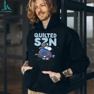 Snoopy Quilted SZN New York Firefighter FDNY Parody T Shirt