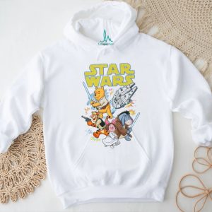 Star Wars Winnie the Pooh Mashup Jedi Pooh & Han Solo Tigger T Shirt