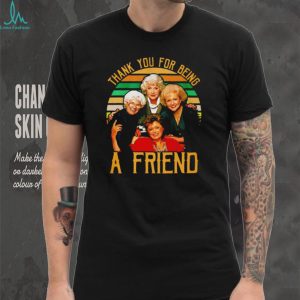 The Golden Girls Thank You For Being A Friend Retro 80s TV T Shirt