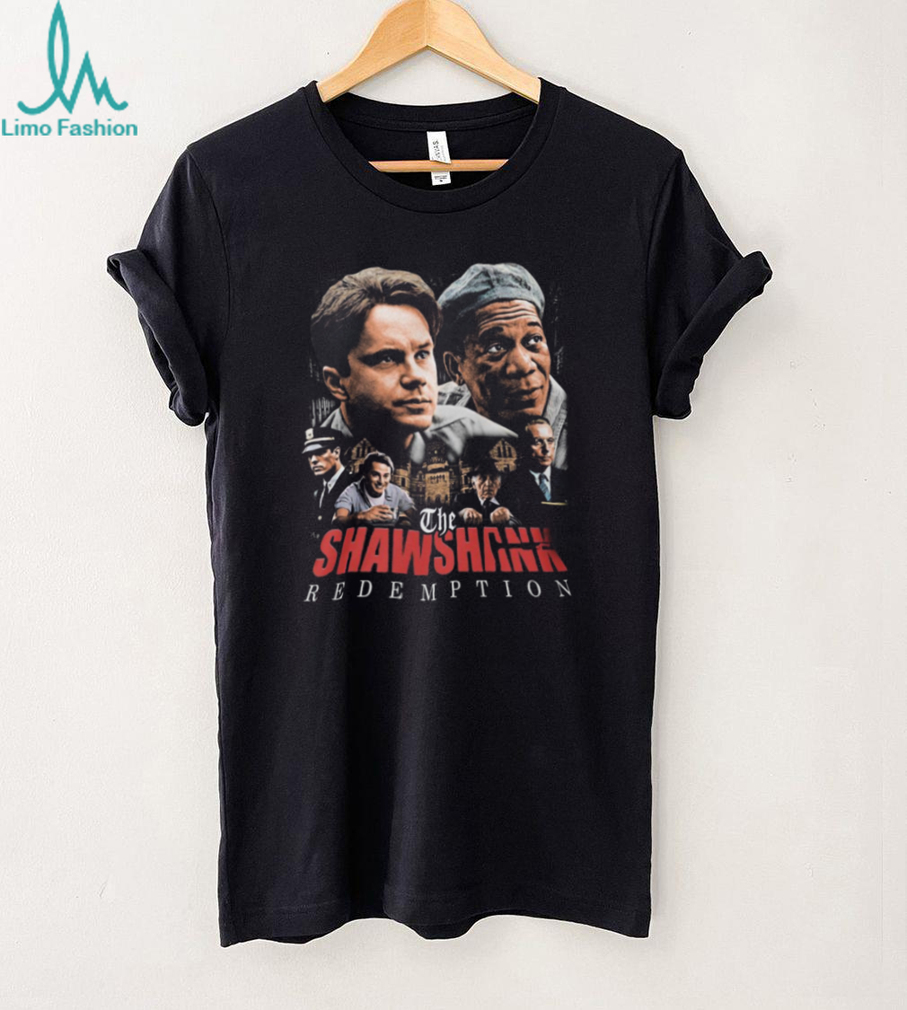 The Shawshank Redemption Vintage Movie Poster Style Graphic T Shirt The Shawshank Redemption Vintage Movie Poster Style Graphic T Shirt