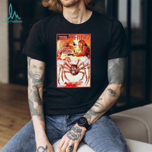 The Thing 1982 Horror Movie Poster Retro Graphic T Shirt