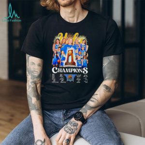 UCLA Bruins 2026 National Champions Celebration Team & Coach signatures T Shirt