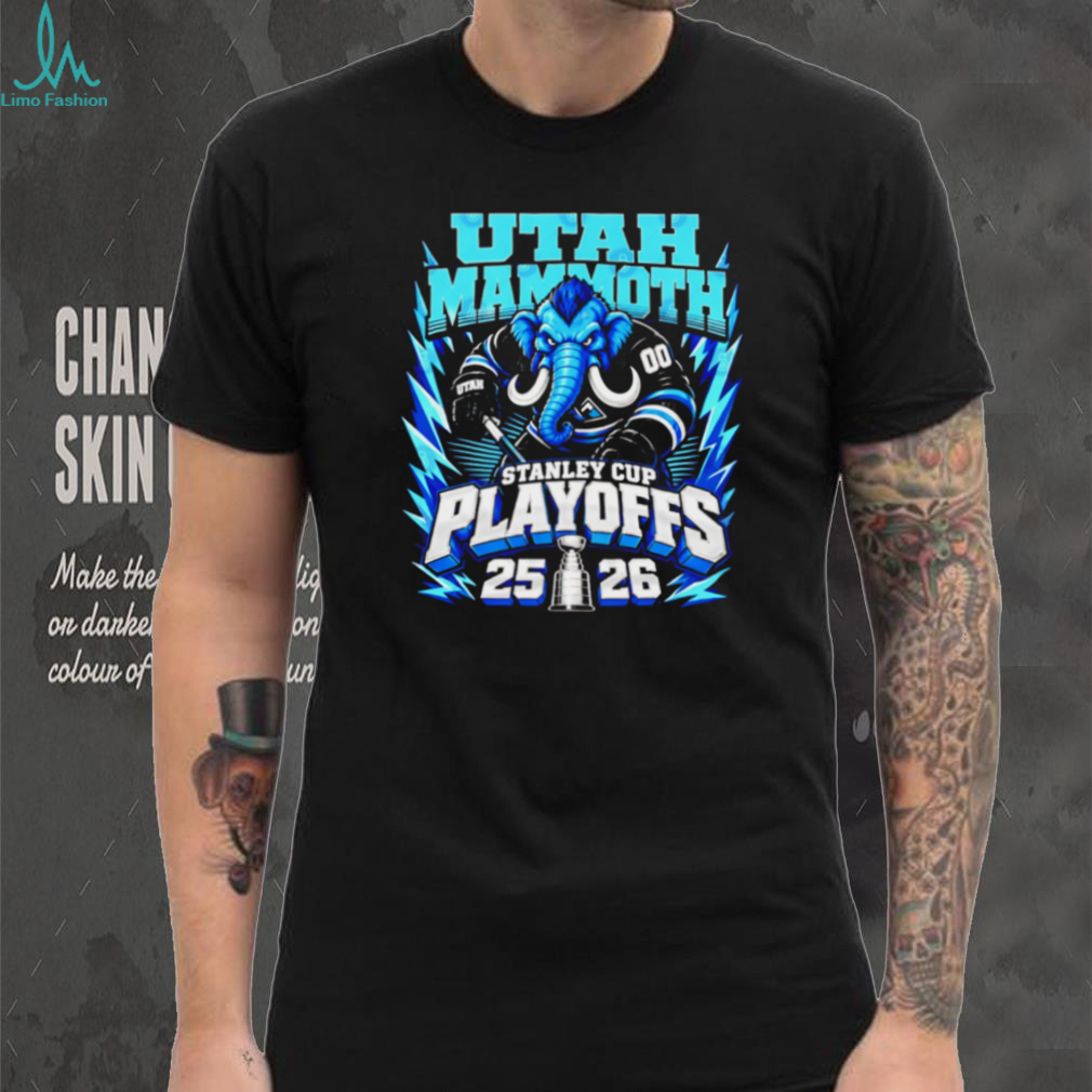 Utah Mammoth Stanley Cup Playoffs 2025 2026 Ice Hockey Championship Fan Men T Shirt Utah Mammoth Stanley Cup Playoffs 2025 2026 Ice Hockey Championship Fan Men T Shirt