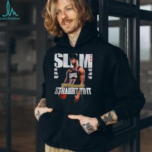 VJ Edgecombe SLAM Magazine Straight To It Basketball T Shirt VJ Edgecombe SLAM Magazine Straight To It Basketball T Shirt