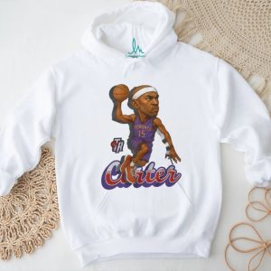 Vince Carter Toronto Raptors 15 Basketball Legend Caricature Retro Sports Fans Men T Shirt