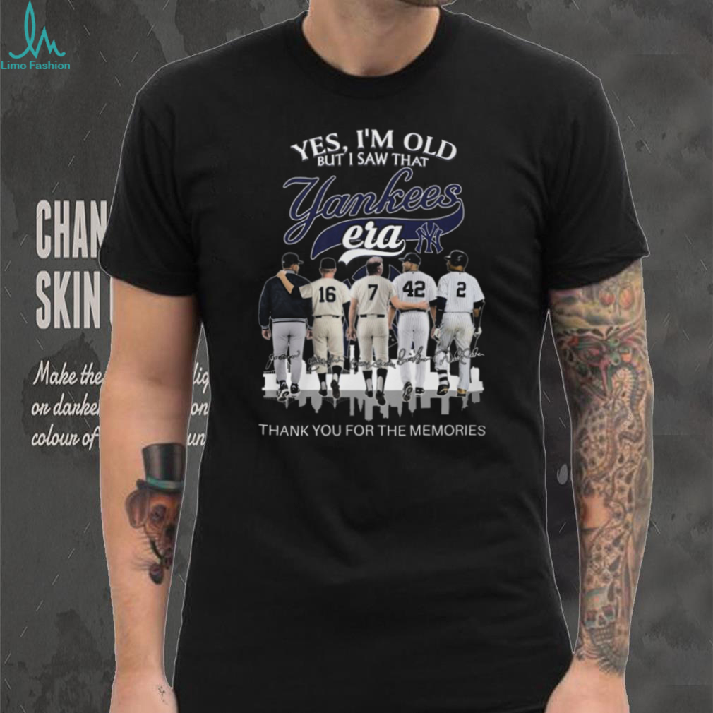 Vintage New York Yankees Era Legends Signatures Memories T Shirt Vintage New York Yankees Era Legends Signatures Memories T Shirt