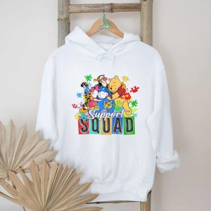 Winnie The Pooh Support Squad Autism Awareness Puzzle Heart T Shirt Winnie The Pooh Support Squad Autism Awareness Puzzle Heart T Shirt
