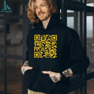 Yellow QR Code Scannable Mystery Graphic T Shirt Yellow QR Code Scannable Mystery Graphic T Shirt