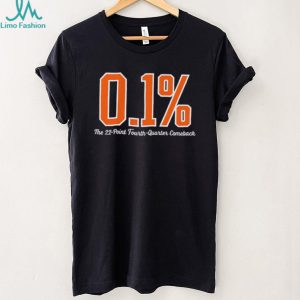 0.1 Percent The 22 Point Fourth Quarter Comeback T Shirt