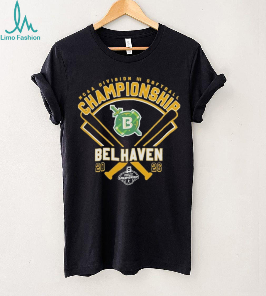 2026 NCAA Division III Softball Championship Belhaven Blazers Graphic T Shirt 2026 NCAA Division III Softball Championship Belhaven Blazers Graphic T Shirt