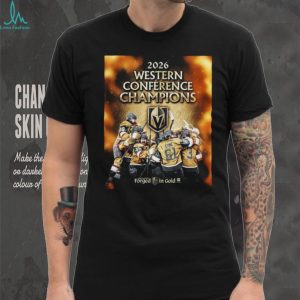 2026 Western Conference Champions Vegas Forged In Gold T Shirt 2026 Western Conference Champions Vegas Forged In Gold T Shirt