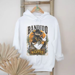 AEW Bandido The Most Wanted Wrestling Pro Logo Graphic T Shirt