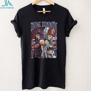 AEW Julia Hart and Skye Blue Divine Dominion Graphic T Shirt