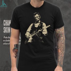 Abraham Lincoln Guitar Rock Musician Vintage Style T Shirt