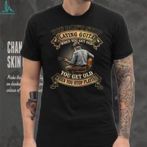Acoustic Guitar Player Quote Retro Country Musician T Shirt