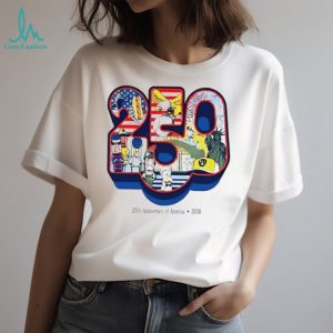 America 250th Anniversary 2026 Patriotic Symbols USA T Shirt