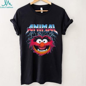 Animal Muppets Retro 80s Metal Band Style Graphic T Shirt