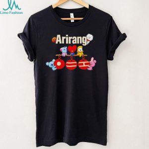 Arirang BT21 Line Friends K Pop Korean Culture Mascot T Shirt