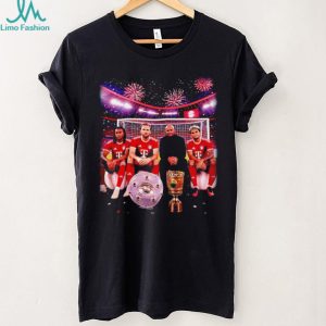 Bayern Munich Champions Celebration Squad Graphic T Shirt