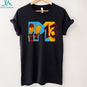 Beavis and Butt Head Metal Colors Rock Out number 13 shirt