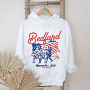 Bedford Ohio America 250 Spirit Of 76 Drummers Patriotic T Shirt