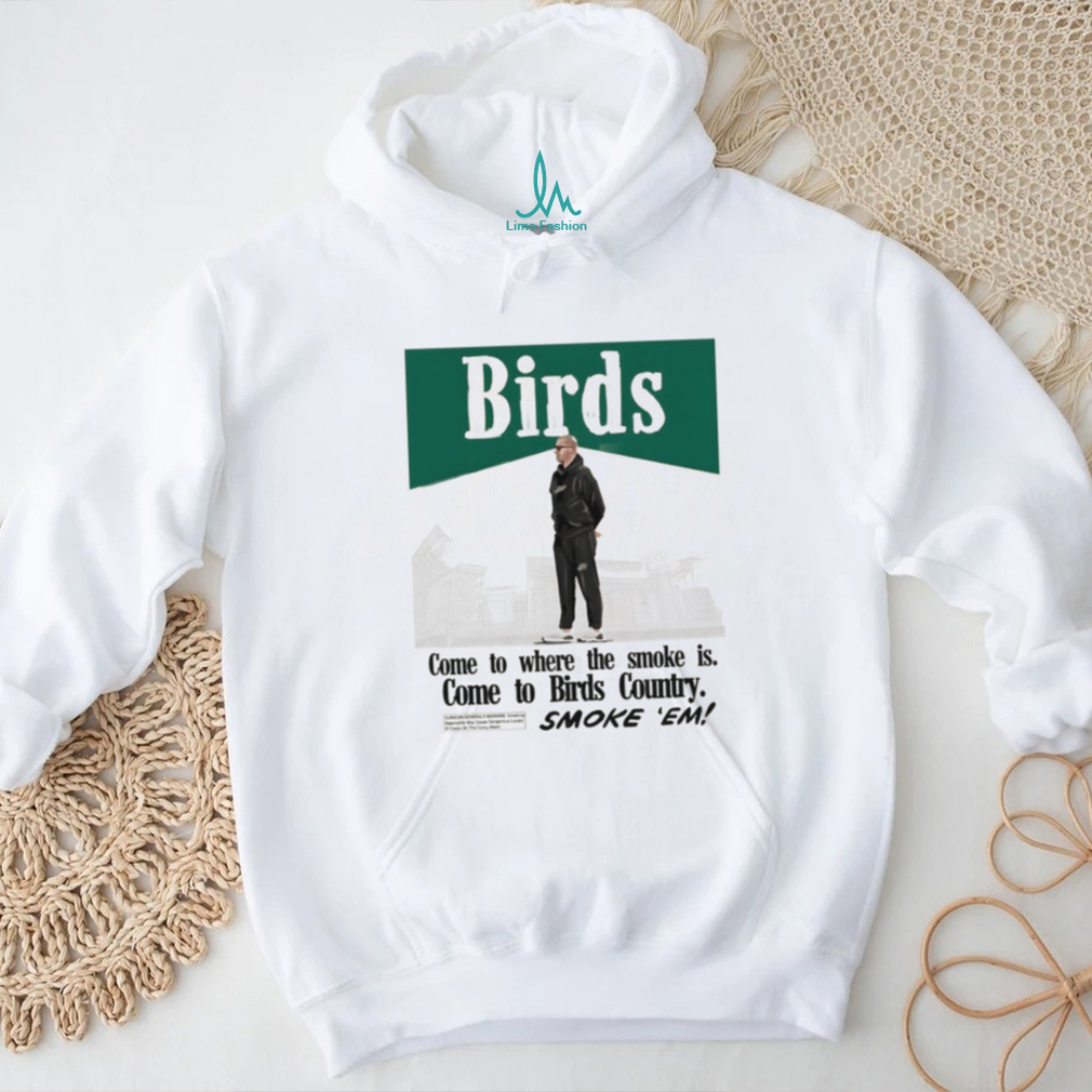 Birds Country Coach Smoke Vintage Style Football T Shirt Birds Country Coach Smoke Vintage Style Football T Shirt