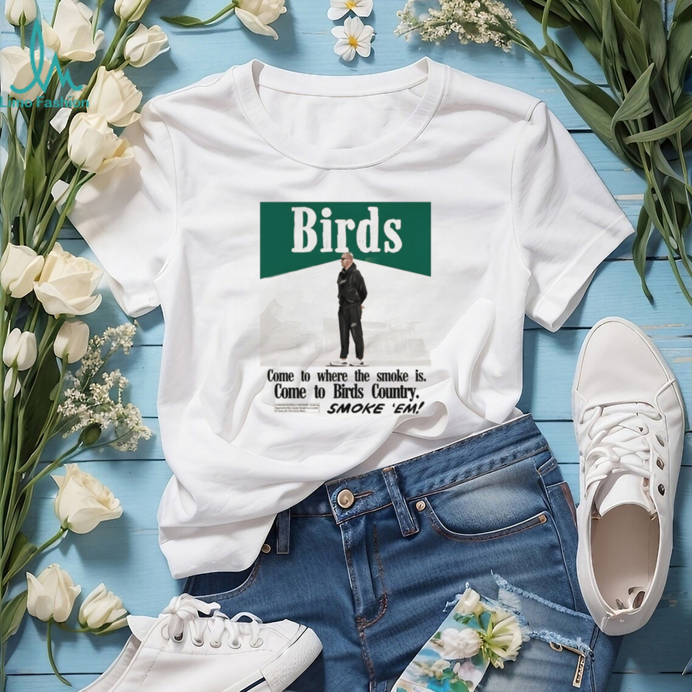 Birds Country Coach Smoke Vintage Style Football T Shirt Birds Country Coach Smoke Vintage Style Football T Shirt