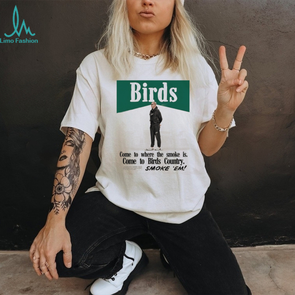 Birds Country Coach Smoke Vintage Style Football T Shirt Birds Country Coach Smoke Vintage Style Football T Shirt