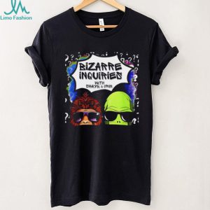 Bizarre Inquiries Shayn and Orin Podcast Graphic T Shirt