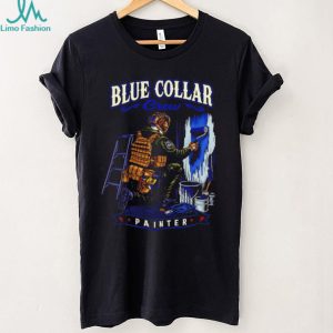 Blue Collar Crew Painter Tactical Workwear Graphic T Shirt