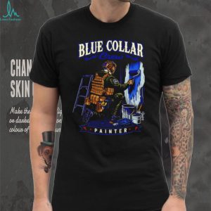Blue Collar Crew Painter Tactical Workwear Graphic T Shirt