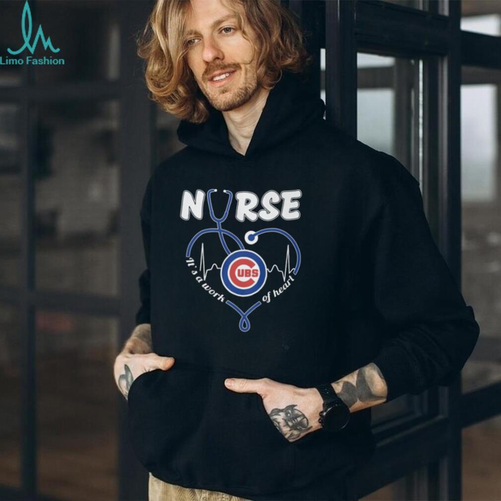 Chicago Baseball Nurse T Shirt Cute Stethoscope Heart Professional Apparel Chicago Baseball Nurse T Shirt Cute Stethoscope Heart Professional Apparel