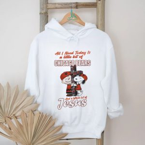 Chicago Football Fan Snoopy Jesus Christian T Shirt