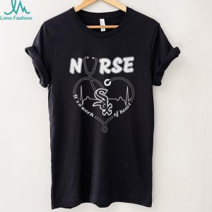 Chicago White Sox Nurse T Shirt MLB Baseball It's a Work of Heart Nursing T Shirt