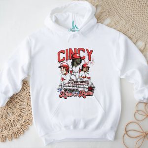 Cincinnati Reds Keep On Rollin Cincy Riverboat Baseball T Shirt
