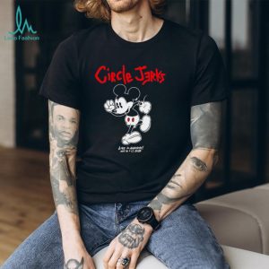 Circle Jerks Punk Rock Live In Anaheim Mickey Mouse Graphic T Shirt