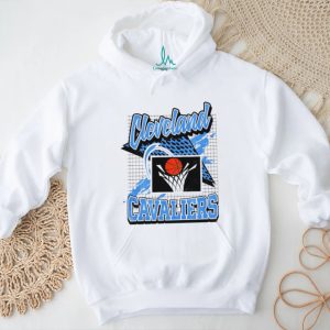 Cleveland Cavaliers Retro 90s Basketball Geometric Grid T Shirt