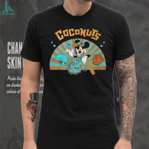 Coconuts Mickey Mouse Cute Pastel Baseball Graphic T Shirt