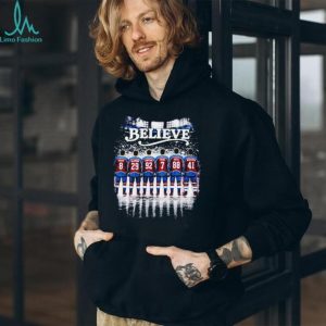 Colorado Avalanche Hockey Believe Team Players Fan Graphic T Shirt