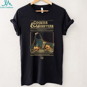 Cookies and Monsters Dungeons and Dragons RPG Parody Gamer T Shirt