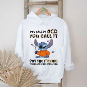 Cute Stitch Funny OCD Quote Graphic Comfort T Shirt