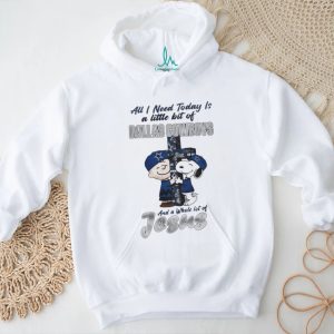 Dallas Football Fan Snoopy Jesus Christian T Shirt