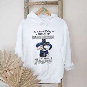 Dallas Football Fan Snoopy Jesus Christian T Shirt