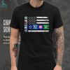 Patriotic Raccoon Soldier American Flag Graphic T Shirt Patriotic Raccoon Soldier American Flag Graphic T Shirt