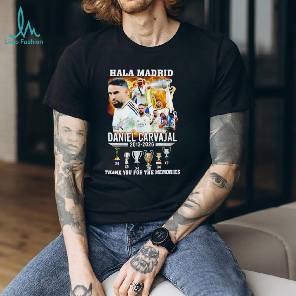 Daniel Carvajal Hala Madrid Real Madrid Legend Career T Shirt Daniel Carvajal Hala Madrid Real Madrid Legend Career T Shirt